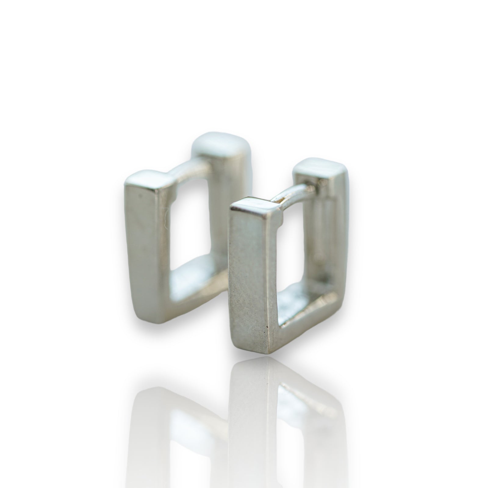 Square Silver Huggies