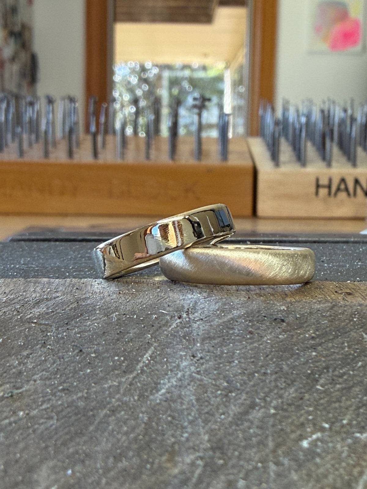 Susan Trembley's rings in 14KY