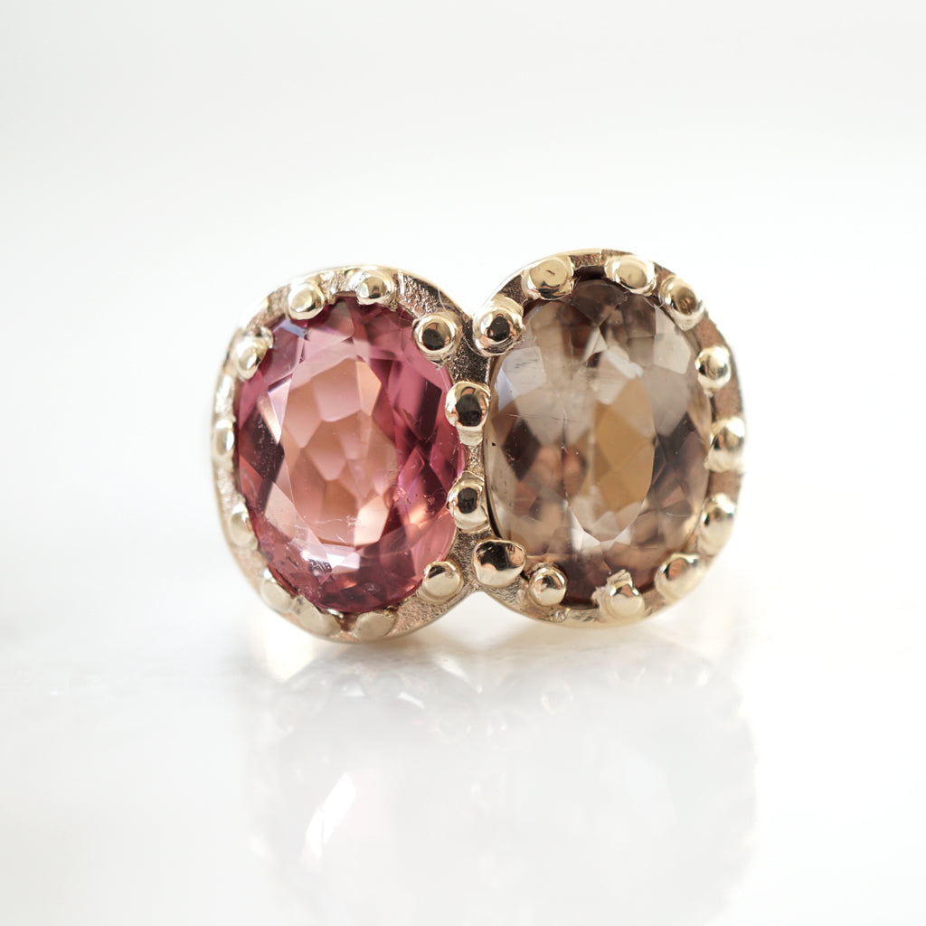 Double Tourmaline Ring