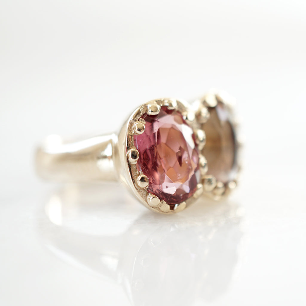 Double Tourmaline Ring