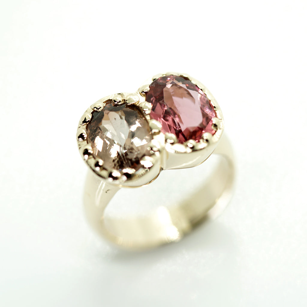 Double Tourmaline Ring