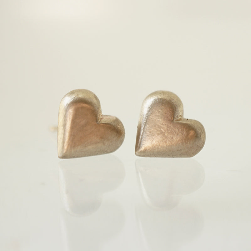 Heart Stud Earrings
