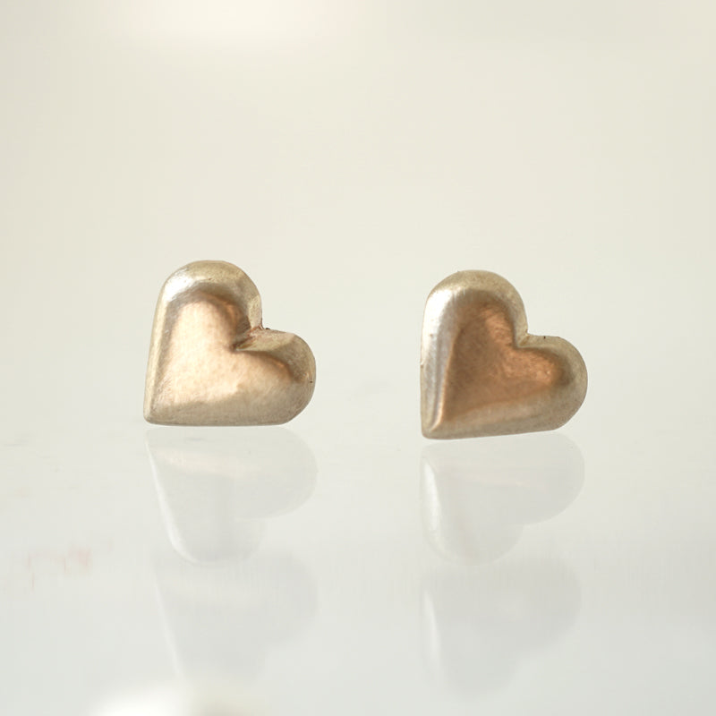 Heart Stud Earrings