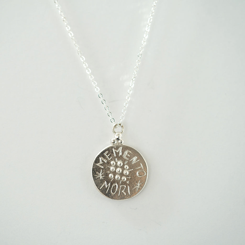 Memento mori store necklace silver